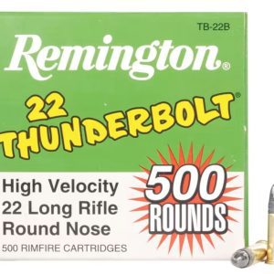 RIMFIRE RN 40 GR THUNDERBOLT 22 LONG RIFLE