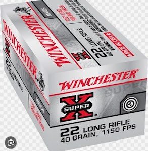 Winchester boîtes Calibre 22